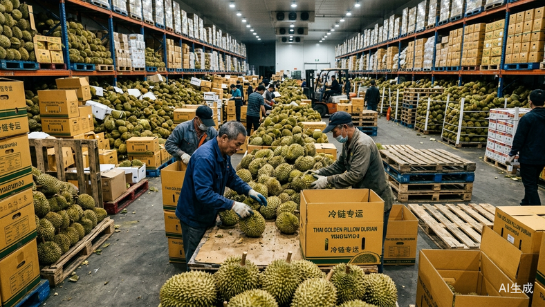 进口榴莲价格大跳水,都怪越南榴莲?